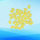 100Pcs Solid False Pigeon Eggs Diy Fake Decor Light Yellow 3