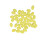 100Pcs Solid False Pigeon Eggs Diy Fake Decor Light Yellow 7