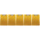 5 Pack Writing Board Notepad Paper Clips Office Student Golden 9