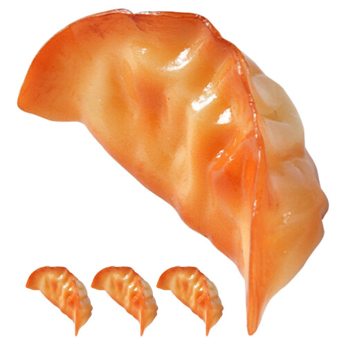 4pcs artificial dumpling models for photography and restaurant props 2