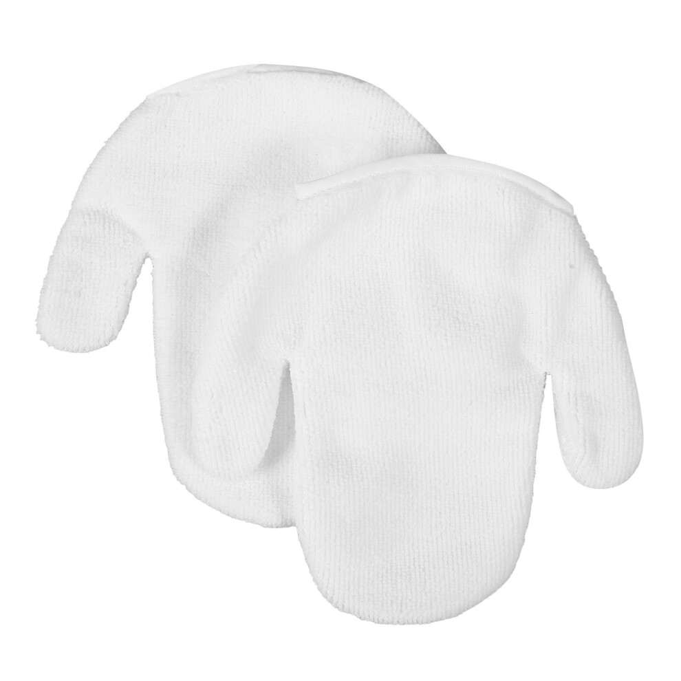 Vaguelly One Pair Of Exfoliating Gloves For Face Precise Facial Care