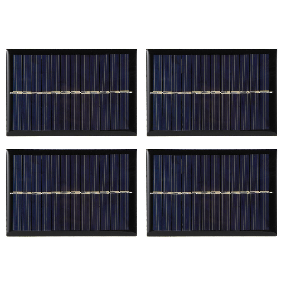 4Pcs 0.6W 6V Mini Solar Panel For Outdoor Battery Charger Diy 685922961624
