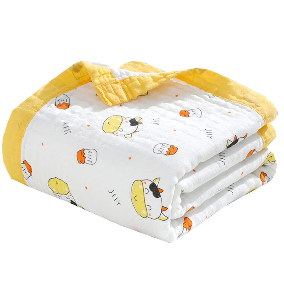 Six Layers Baby Bath Towel For Blanket Or Nursing Use Ultra-Absorbent Multi-Layer