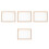 4Pcs Wooden Paper Making Screen Mould Frame Deckle For Diy Craft 8