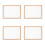 4Pcs Wooden Paper Making Screen Mould Frame Deckle For Diy Craft 5
