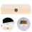 4Pcs Wooden Keepsake Box With Hinged Lid And Clasp For Storage 11