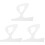 3Pcs Acrylic Charcuterie Board Handle Template Tracing Tool 4