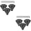 2 Sets Trumpet Metal Mouthpiece Mute Accessory 6