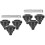 2 Sets Trumpet Metal Mouthpiece Mute Accessory 4