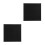 2Pcs Black Canvas Panels Cotton Wood Frame 30Cm 7