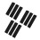 9 Pcs Black Flocking Sheaths For And Kitchen 9