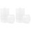 2Pcs Multi-Layer Transparent Jewelry Storage And Display Case 2