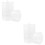 2Pcs Multi-Layer Transparent Jewelry Storage And Display Case 6
