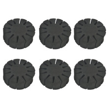 30 Pcs Eva Sponge Round Rack Arrow Holder Separator Black