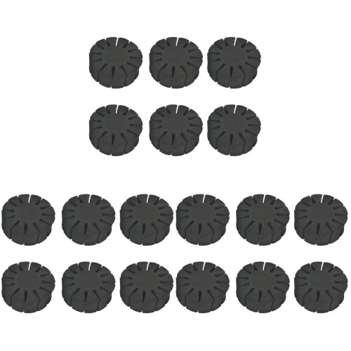 30 Pcs Eva Sponge Round Rack Arrow Holder Separator Black 1