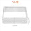 Perforated Tart Ring Tartlet Molds Cake Pastry Baking Tool, 5 Pack 5