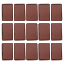 90Pcs Laser Engraving Blanks, Blank Leather Patch for Hat