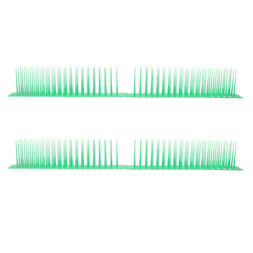 2 Pcs Plastic Bird And Cat Fence Spike