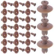 100 Pcs Plastic Rivets For Car Bumper Fixation