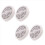 4 Pack True HEPA Filter for RIGOGLIOSO GL2103 JINPUS -2103 7