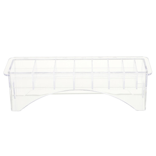 3Pcs Limit Comb Storage Box Transparent Hair Clipper Organizer 1