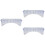 3Pcs Limit Comb Storage Box Transparent Hair Clipper Organizer 7