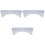 3Pcs Limit Comb Storage Box Transparent Hair Clipper Organizer 4