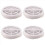 4 Pack True HEPA Filter for RIGOGLIOSO GL2103 JINPUS -2103 6
