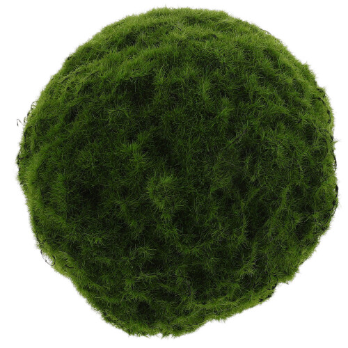 3Pcs Realistic Artificial Moss Ball 10Cm For Window And Ceiling Decor
