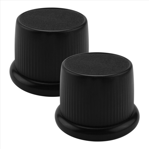 2X Elevadores de Cama Ajustáveis Móveis Sofá Mesa Sofá Elevador de Piso - Preto