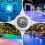 7 χρώματα 24V 18W LED RGB πισίνας φωτεινό φως / τηλεχειριστήριο 6