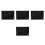 4Pcs Shape Cement Floor Tile Mold Brick Diy Garden 7