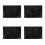 4Pcs Shape Cement Floor Tile Mold Brick Diy Garden 3