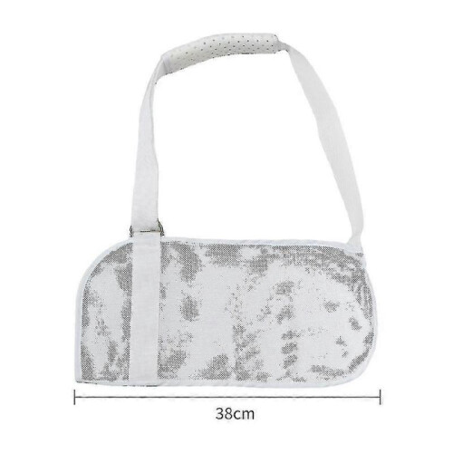 (White) Mesh Arm Shoulder Fracture Sling B Elbow Dislocat Able S 2