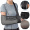 (Black) Mesh Arm Shoulder Fracture Sling B Elbow Dislocat Able S 1
