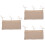 3Pcs Hanging Stroller Bag With Double Slots And Diaper Organizer 8