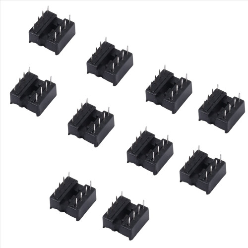 10 x 8 Pin DIP IC Sockets Adaptor Solder Type Socket 2