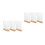 6 Pcs Acrylic T-Shape Menu Holder With Wood Base 7