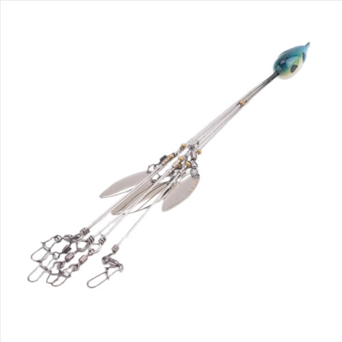 Ομπρέλα Rigs για Bass Stripers Ψάρεμα, Γλυκού Νερού, Μπλε 2