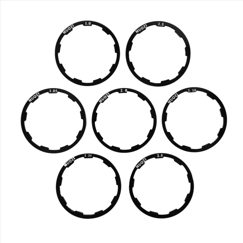 7Pcs/Set Bike Hub Washer For Road Bike Flywheel Spacer 4853290882391