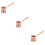 3Pcs Multi-Function Coffee Pot Rose Gold Metal Beverage Pot 11