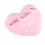 2Pcs Pink Heart Shaped Luminous Throw Pillows For Sofa Car Home 2