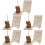 5 Sets Wedding Guest Book And Decorations For Ceremony Reception 8