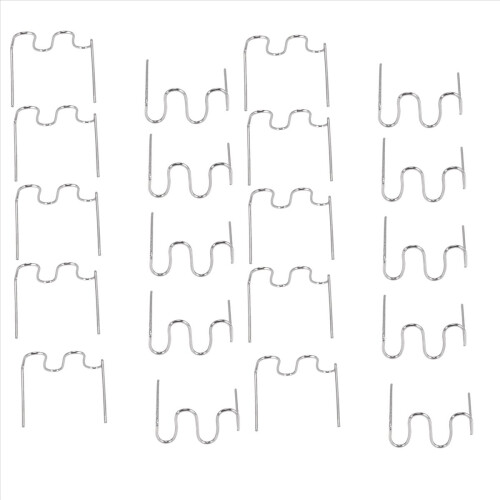 1000Pcs 0.6mm S Wave Staples for Car Bumper Bodywork Plastic Stapler 2
