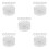 250 Pcs Clear Silicone Earring Backs Stopper Plug Locking Accessories 6