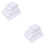 20 Pcs Wood Frame Cotton White Stretched Canvas For Drawing Diy 6