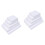 20 Pcs Wood Frame Cotton White Stretched Canvas For Drawing Diy 4