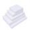 20 Pcs Wood Frame Cotton White Stretched Canvas For Drawing Diy 10