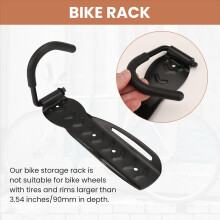 1 PACK Swivel Bike Rack Garage Wall Mount Bike Hangers