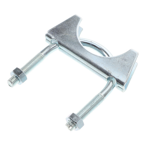 4Pcs Universal Exhaust Pipe Clamp Metal U-Bolt Retainer 2